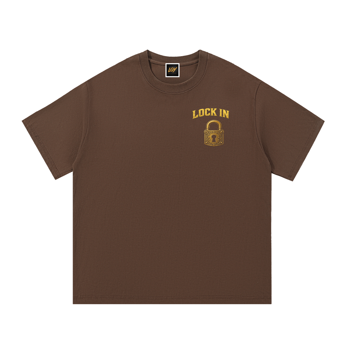Lock In | Graphic Tee 100% Cotton
