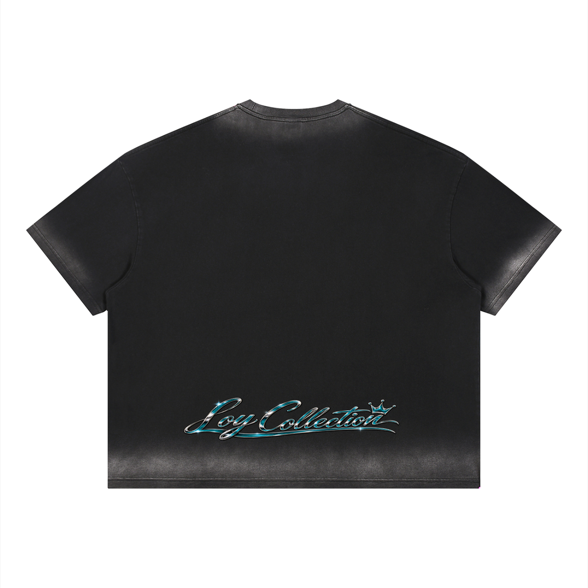 Eternal Path |Unisex Boxy Sunfade Graphic Tee