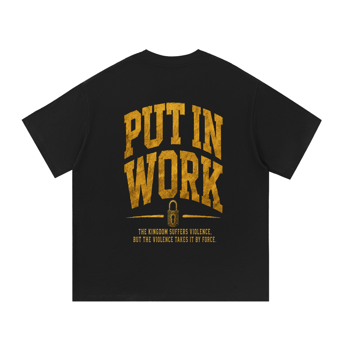 Lock In | Graphic Tee 100% Cotton